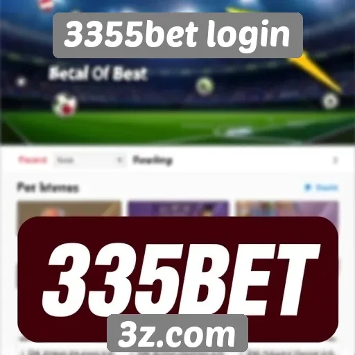 Ofertas e promoções disponíveis no 3355bet login